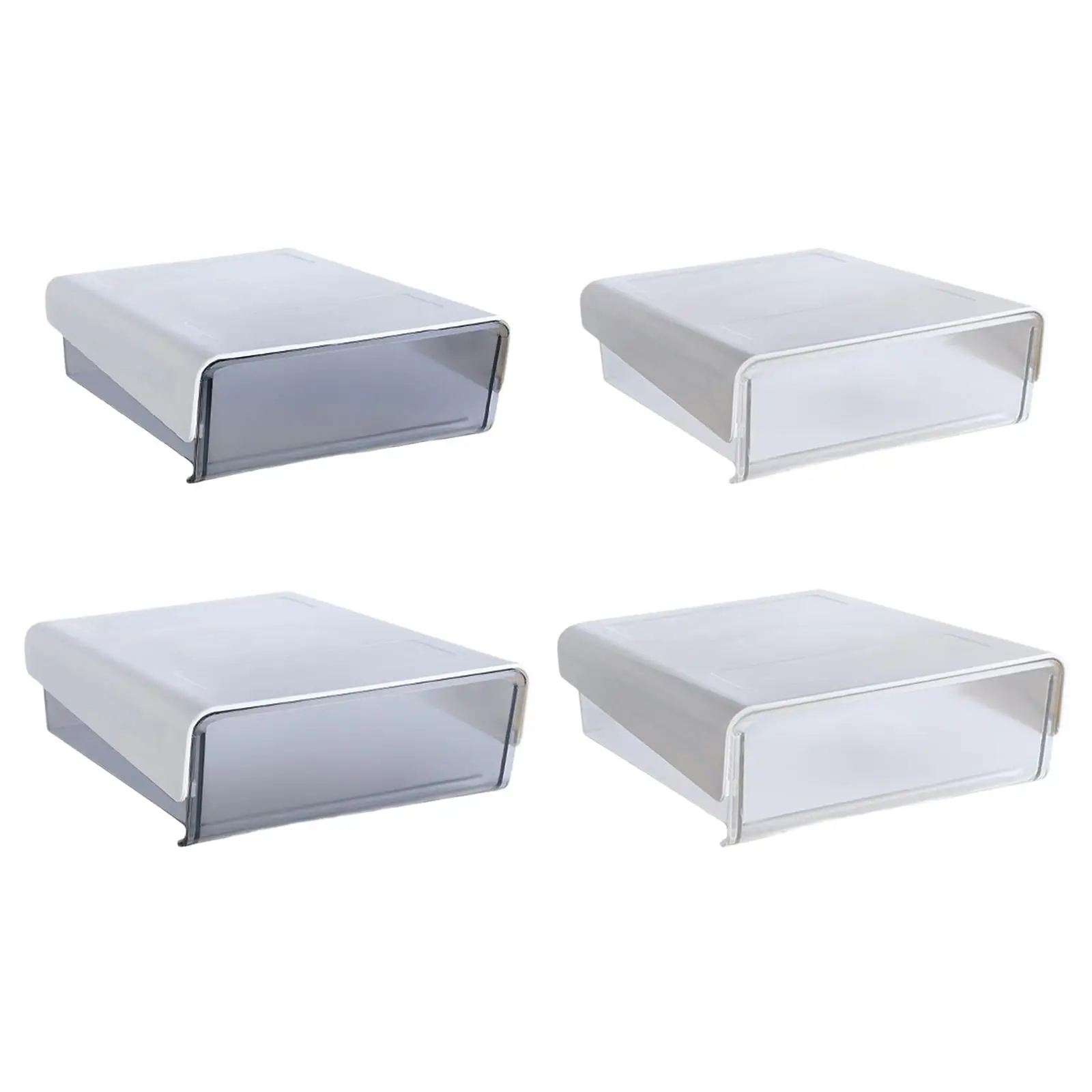 

Самоклеящийся ящик под столом с гладкой скользящей дорожкой, скрытый поднос для карандашей, Настольная кухня, школьные канцелярские принад...