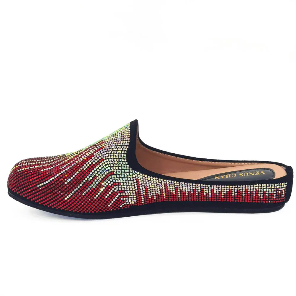 Ltalian Топ дизайнеры 2024 модные роскошные круглые женские летние туфли на низком