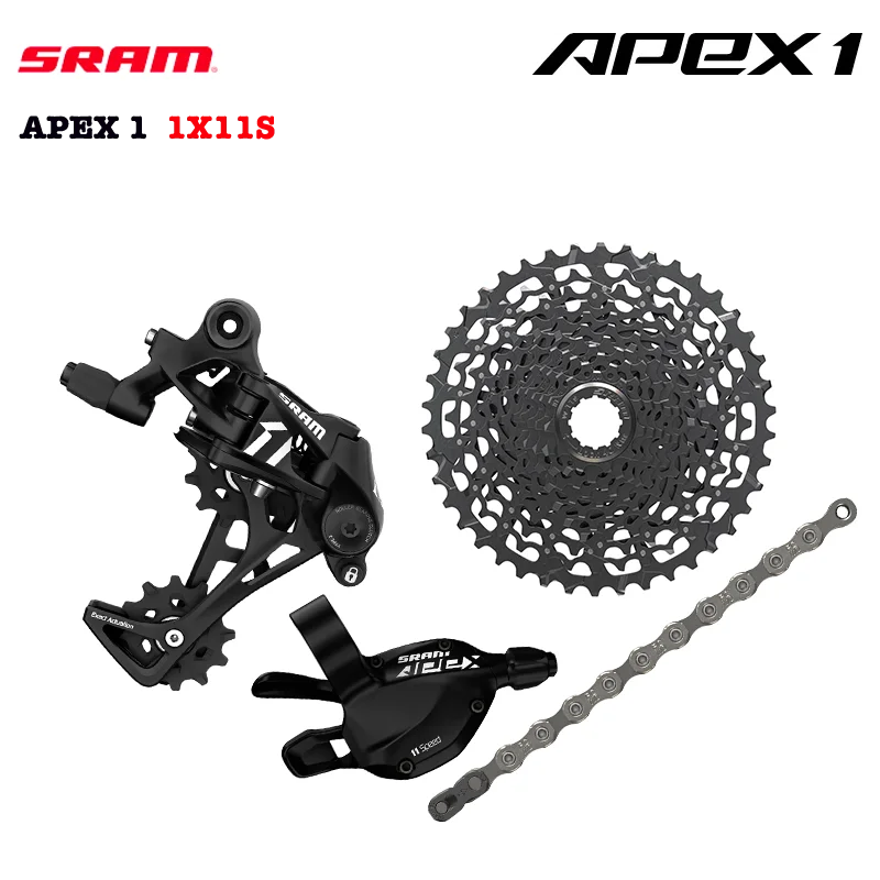 

SRAM APEX 1 1X11S 11 в механизм переключения передач для дорожного велосипеда рычаг переключения передач задняя клетка цепь 11-42T кассета свободное к...