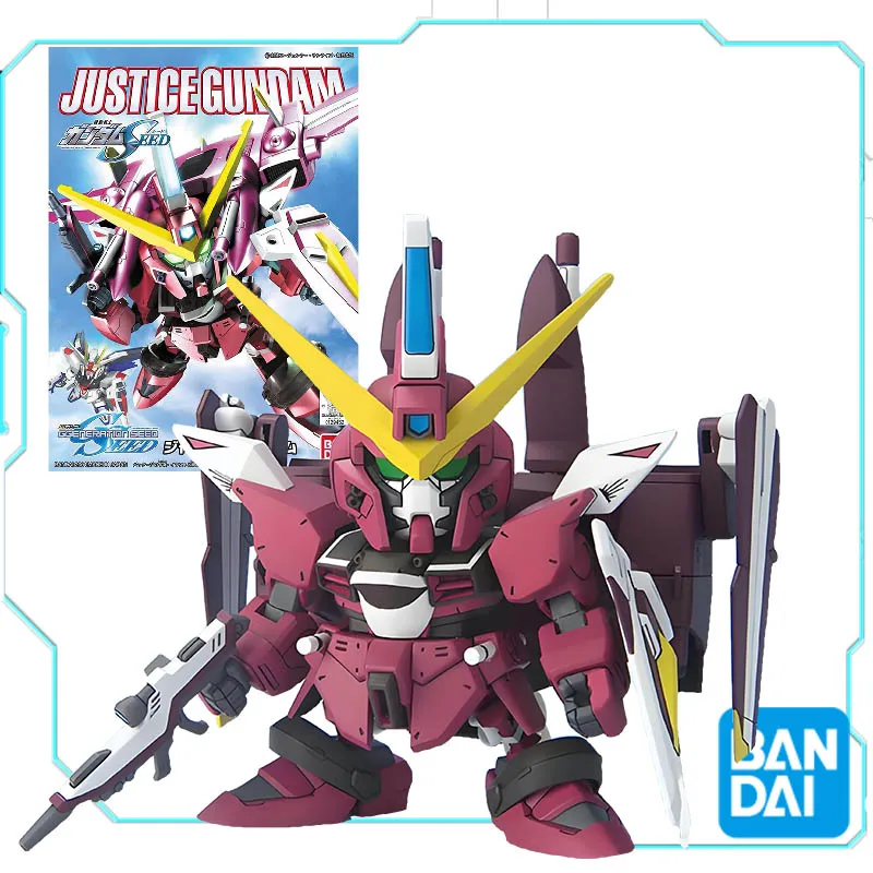 andai оригинальная серия GUNDAM SD BB Warrior Justice Gundam ZGMF-X09A Q версия SEED аксессуары для сборки