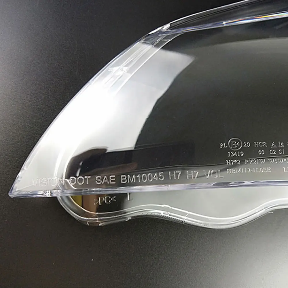 Стеклянная крышка для автомобильной фары яркий абажур BMW E60 E61 2003-2010 правая и левая
