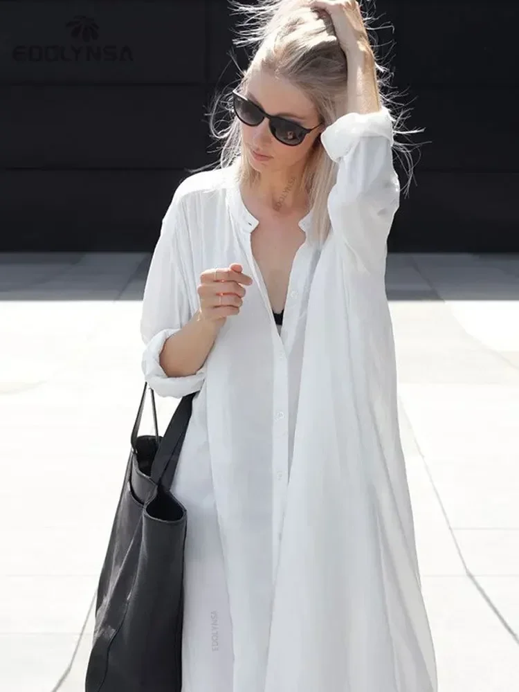 Женская летняя пляжная одежда больших размеров длинный кафтан пляжное платье