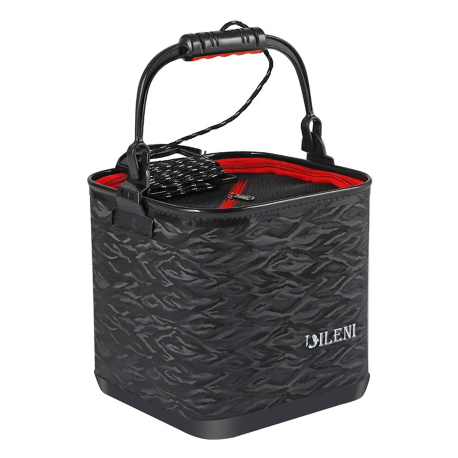 Портативное ведро для рыбалки Box EVA 3D текстурированное рыбы улицы садоводства