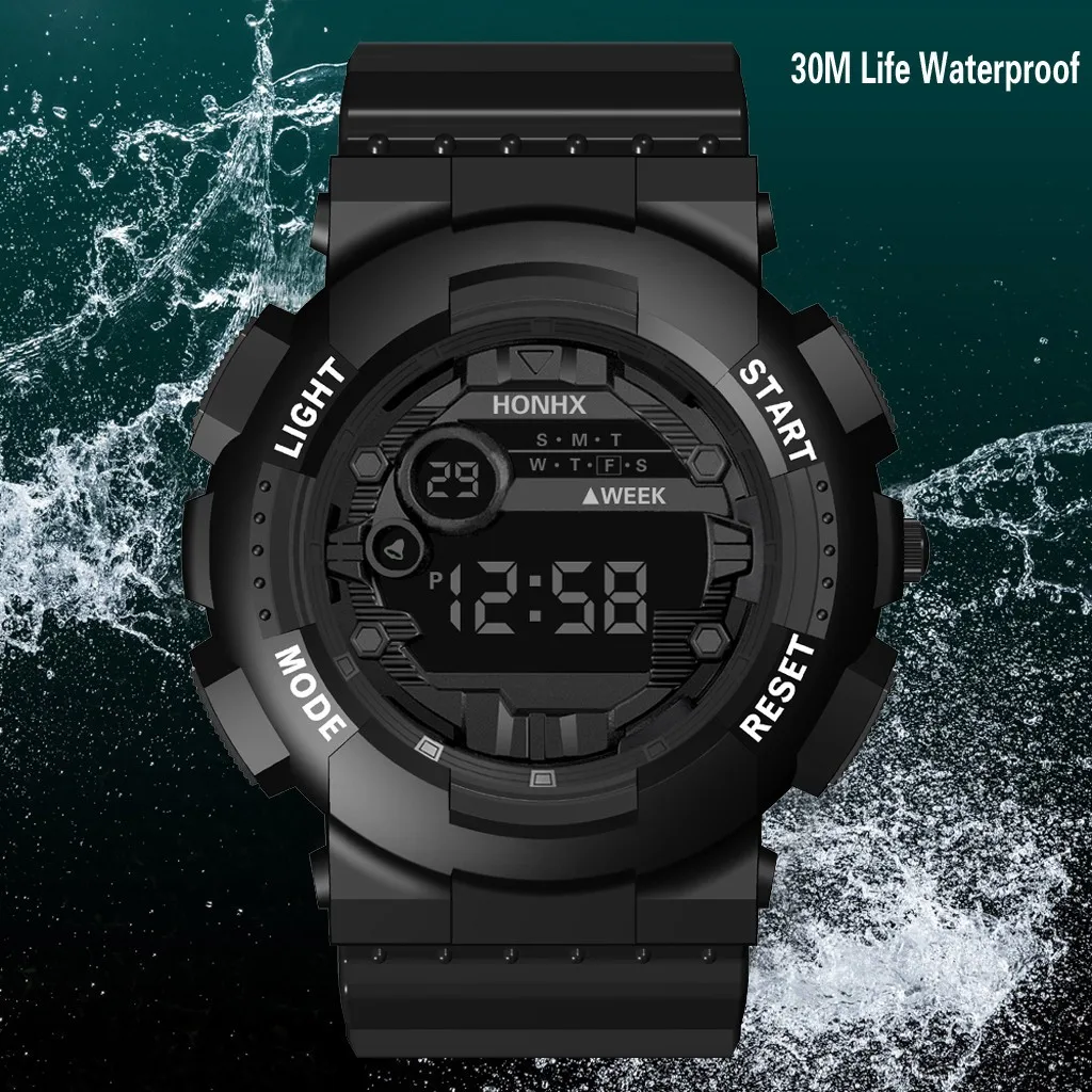 

2022 Luxury Mens Digital Led Watch Date Sport Men Outdoor Electronic Watch Casual Sport Wrist Watches Relogio Digital New Часы