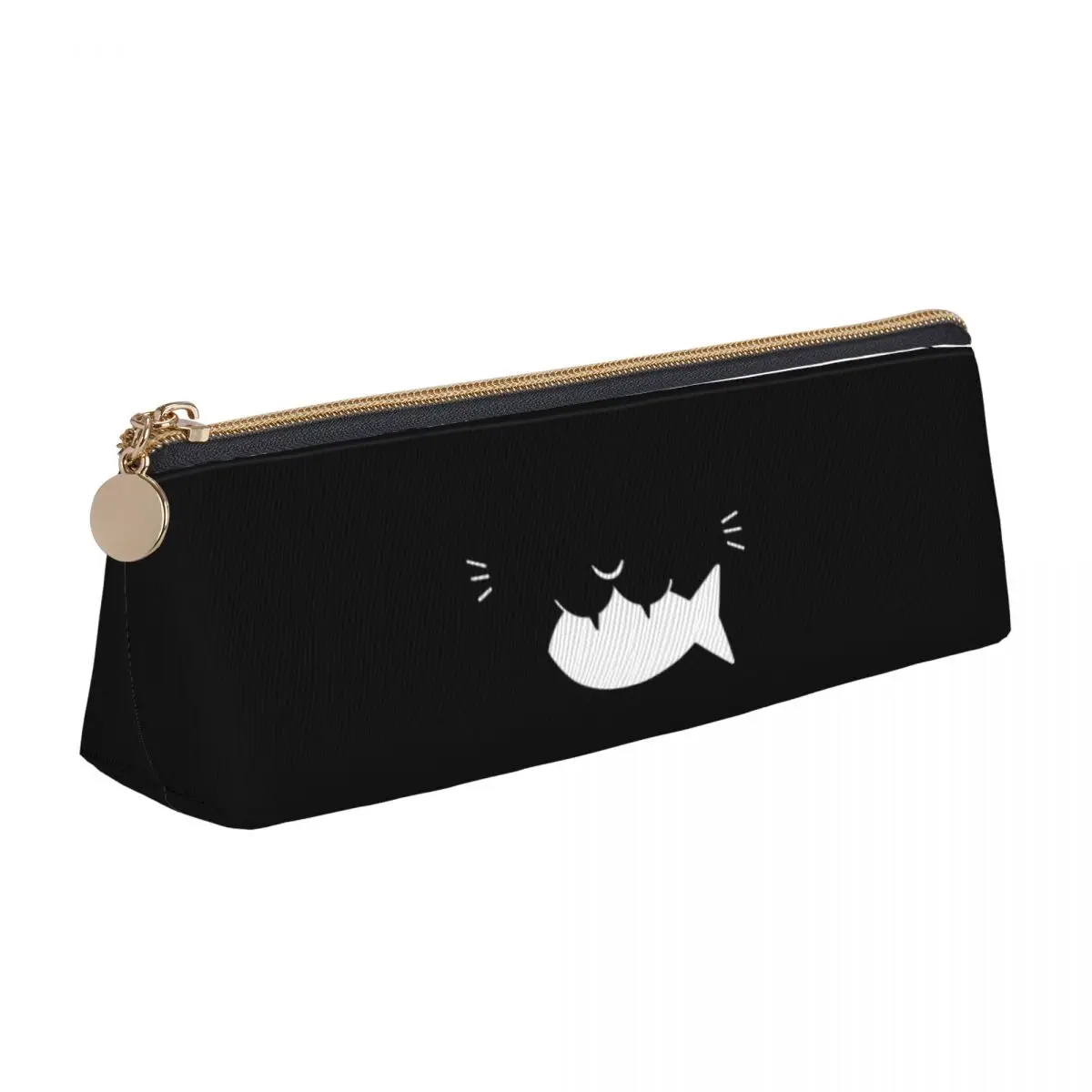 

Vintage Pencil Case Cat Having Fish Pencil Pouch Kitten Kawaii Animal School Pencil Cases Girls Boys Zipper Stationery Organizer