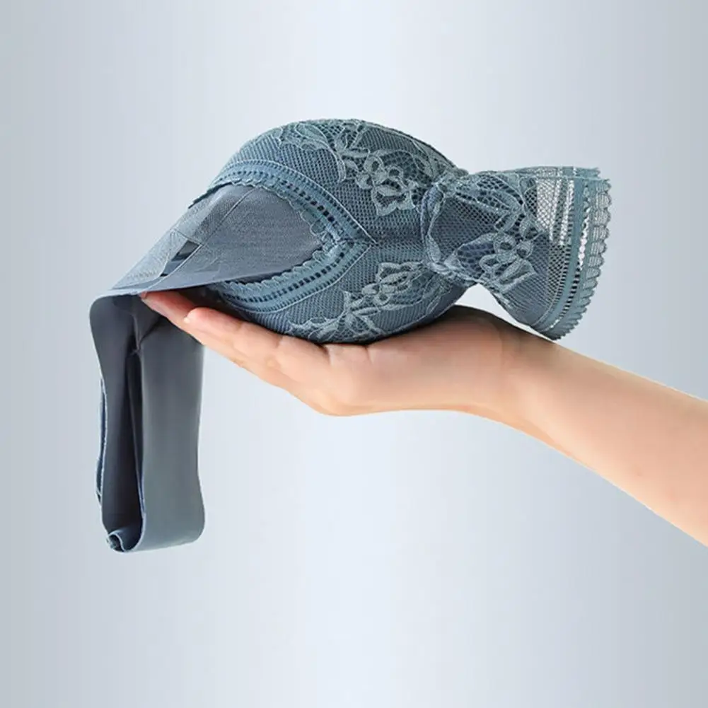 

Однотонный бюстгальтер с цветочной вышивкой и V-образным вырезом, сетчатый женский бюстгальтер, бесшовная поддержка груди с широкими лямками, элегантный интимный