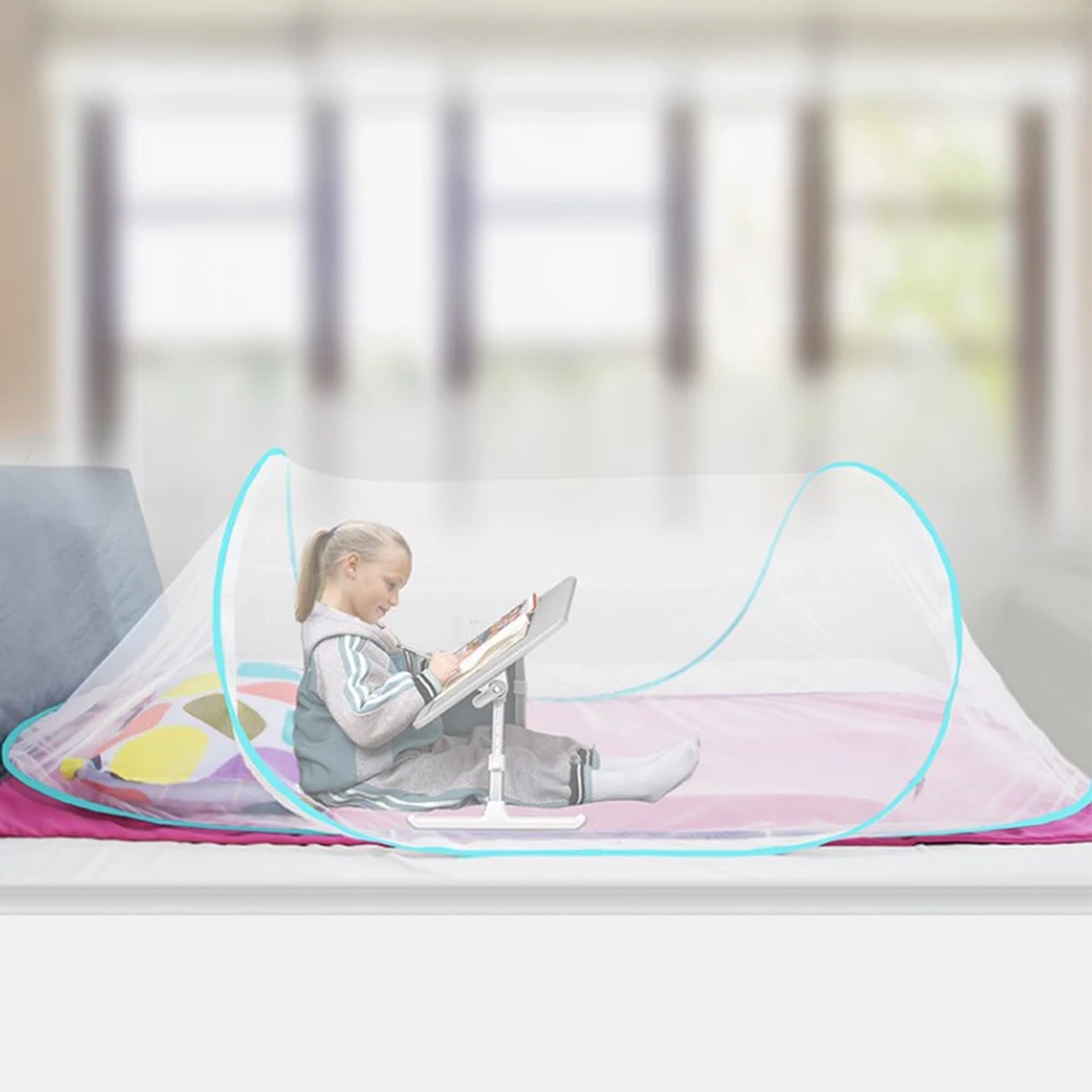 Дорожная москитная сетка с застежкой-молнией уличная для кемпинга портативная