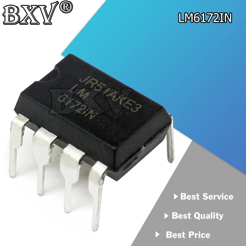 

2 шт., чипсет LM6172IN DIP8 LM6172 DIP IC
