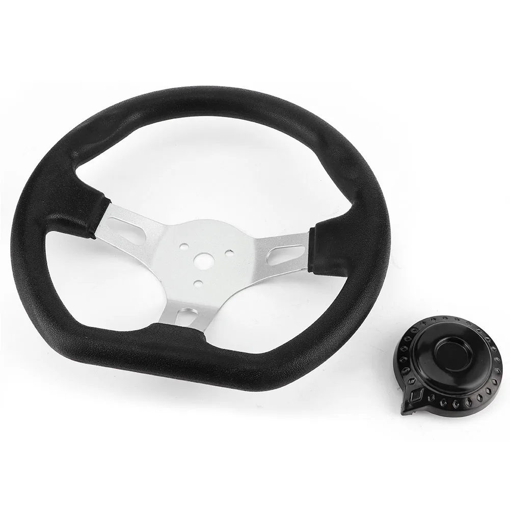 

Рулевое колесо GO Kart 270 мм, рулевое колесо для гоночной тележки GO Kart, аксессуар, рулевое колесо гоно