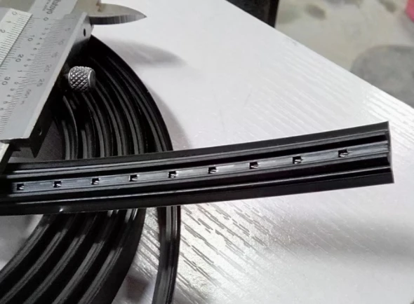 Уплотнительная лента DGC-25 3 метра Пылезащитная DGC-K-25