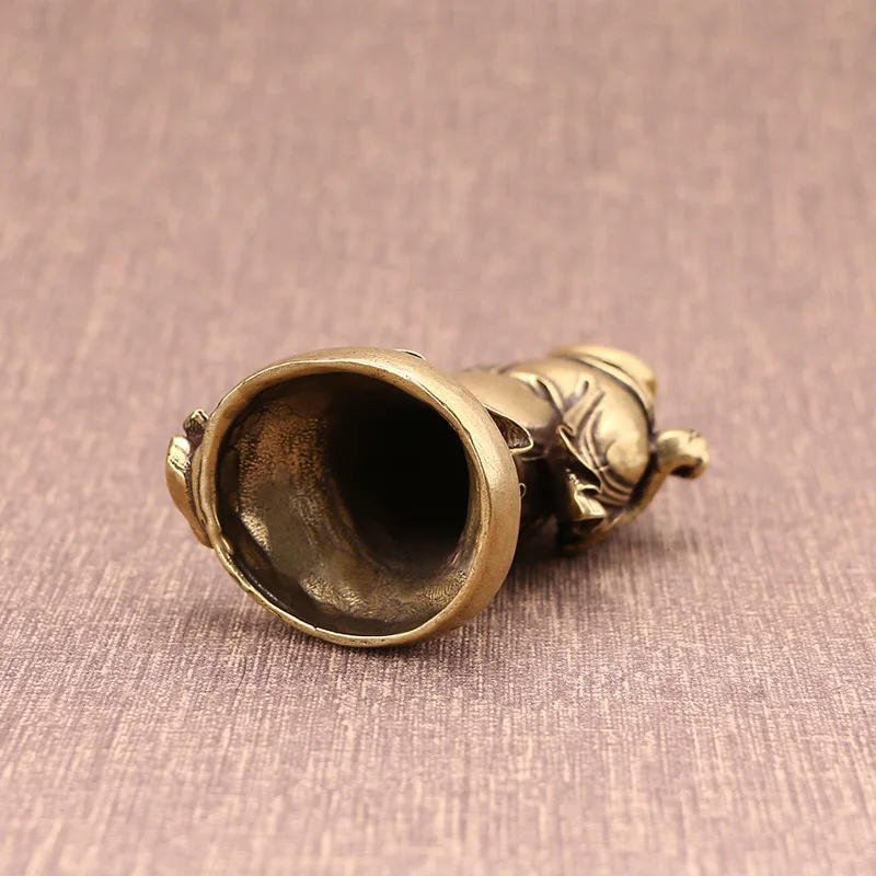 Латунный полый Benevolent Multi Treasure Майтрейя Будда Орнамент Настольное украшение