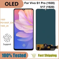 6 38 oled for vivo s1 pro 1920 lcd display touch screen digitizer assembly replace for vivo v17 v 17 1920 lcd