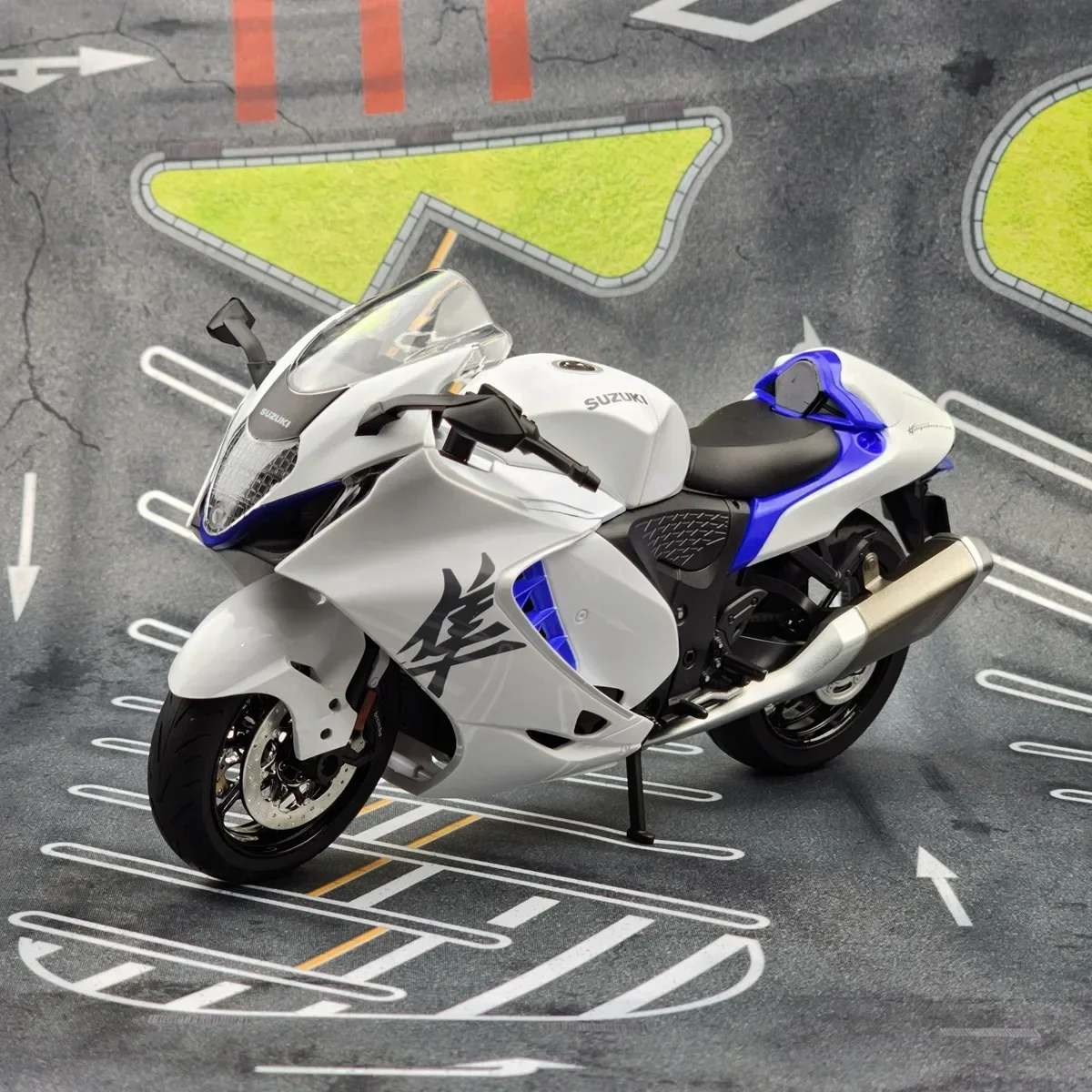 1:9 SUZUKI 2024 Hayabusa модель гоночного мотоцикла из сплава литая под давлением