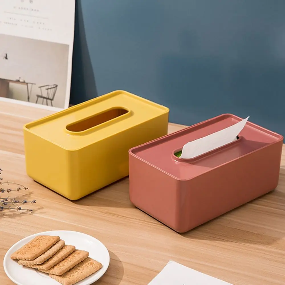 

Paper Dispenser Kitchen Storage Box Home Living Room Tissue Box Napkin Organizer Desktop Accessories Wet Tissue Holder