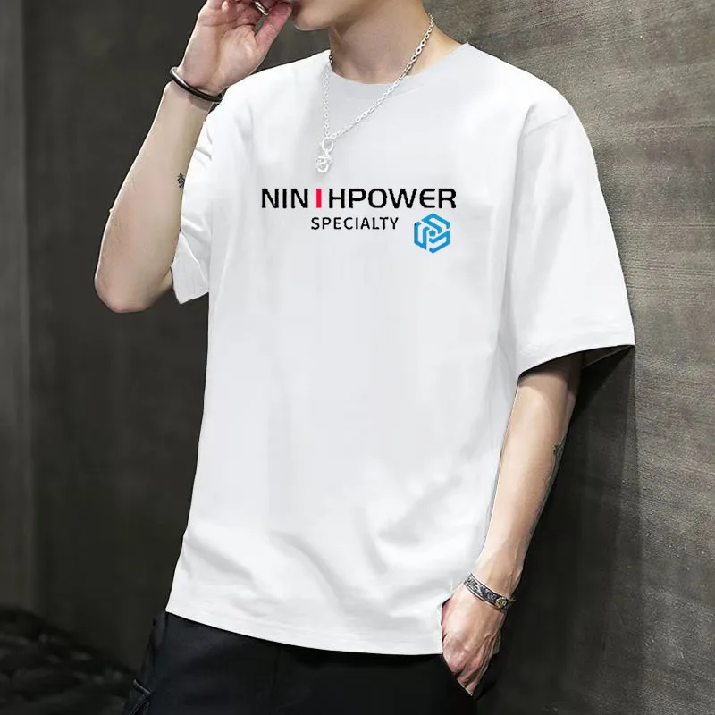 

Men's short-sleeved t-shirt 2022 new summer trend Korean version loose bottoming shirt clothes t-shirt large size