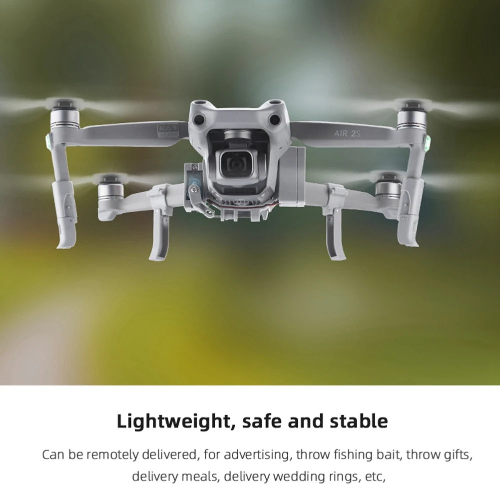 Фото Изысканная система Airdrop для Mavic AIR 2S/AIR 2, рыболовная приманка для дрона, обручальное кольцо, диспенсер для доставки подарка, метатель №4