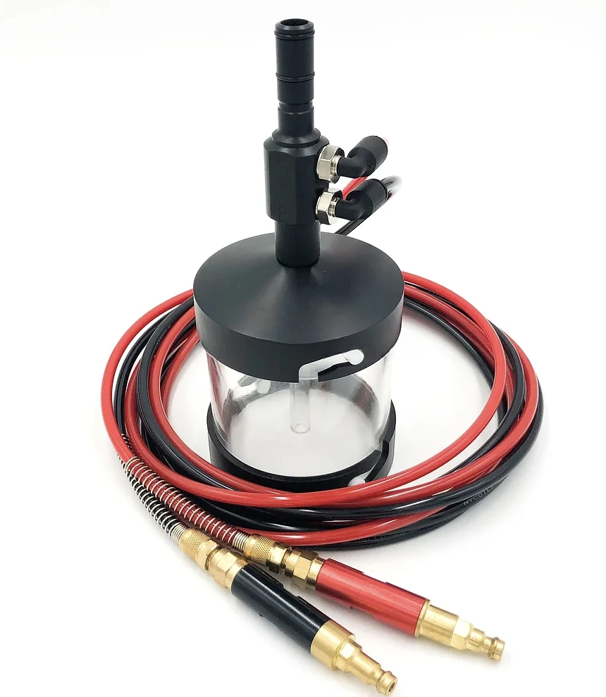 Тип флюидизированного порошка емкость маленький порошковый стакан с воздушным