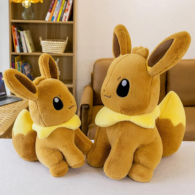 Плюшевые куклы Pokemon Eevee аниме плюшевые игрушки Pokémon 40-90 см гигантская милая мягкая
