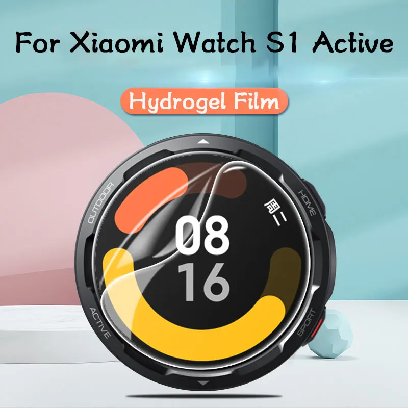 Защитная пленка для XiaoMi Mi Watch S1 Active S2 защита экрана не стекло watch s1 Pro Гидрогелевая