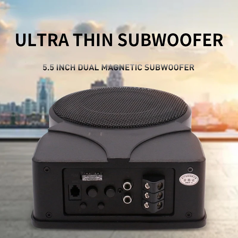K-505APR Ultra-thin subwoofer Car audio modification 12V active subwoofer full frequency subwoofer K-505APR Ultra-thin subwoofer Car audio modification 12V active subwoofer full frequency subwoofer
