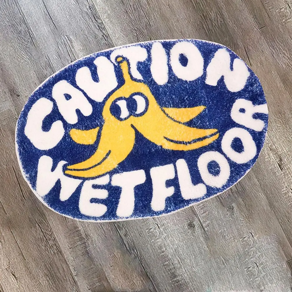 

Cute Diatom Bathroom Mat Funny Soft Bathtub Carpet Area Rugs Kitchen Rug Floor Mats Home Room Decor Quick-Drying Floor Mat