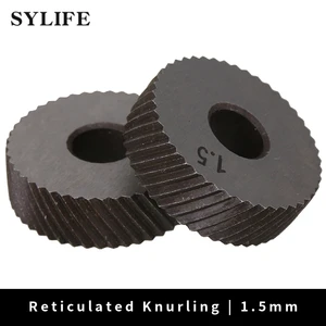 2 шт. высокоскоростная стальная грубая Диагональ 1,5 мм Шаг линейной накатки