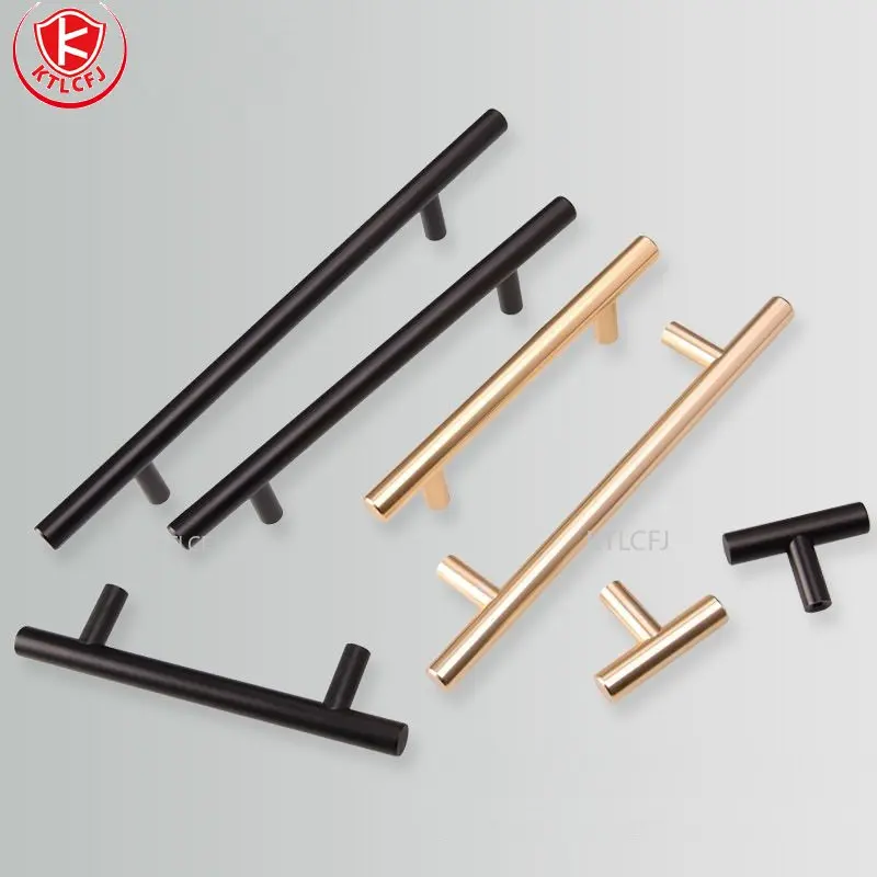 

Stainless Steel Handles For Cabinets And Drawers Kitchen Handles Bathroom Cabinets handles Cabinet Metal Furniture Handles