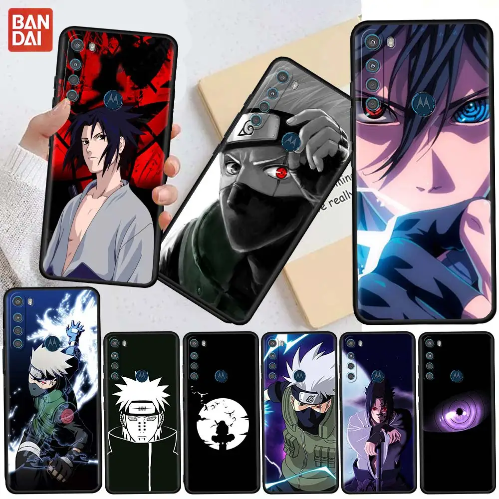 

Anime Naruto Kakashi Case For Motorola G30 One Fusion Plus G9 Play G8 Power Lite E6s G Stylus G60 Edge 20 Black Soft Phone Cover