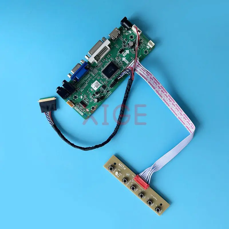 Плата драйвера контроллера для BT101IW01 BT101IW03 LVDS 40 Pin VGA DVI аудио 1024*600 HDMI-совместимый 10,1 