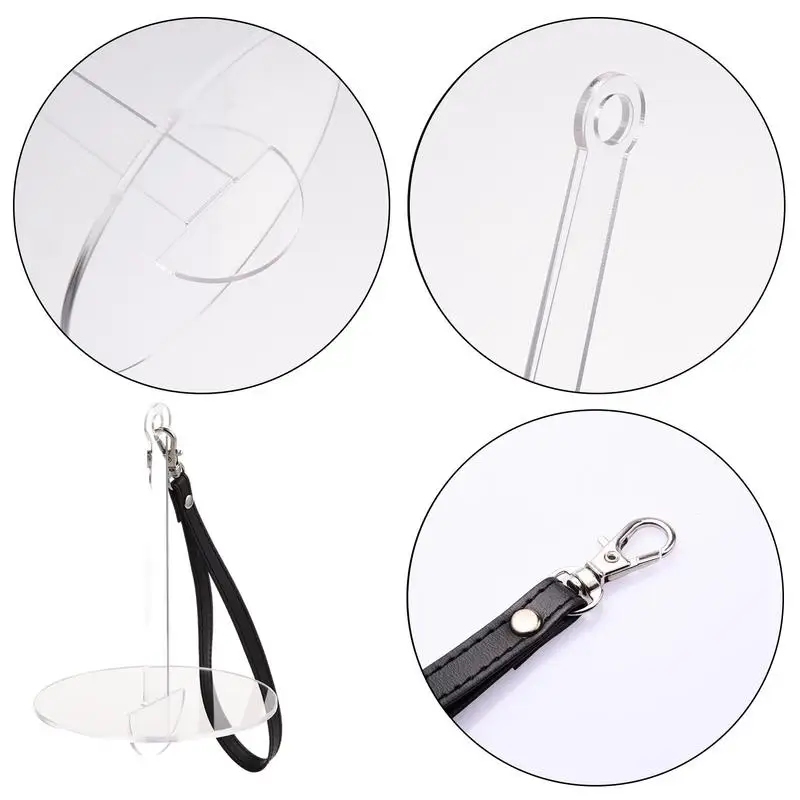 Держатель для струн съемный акриловый держатель пряжи многоразовый легкий на