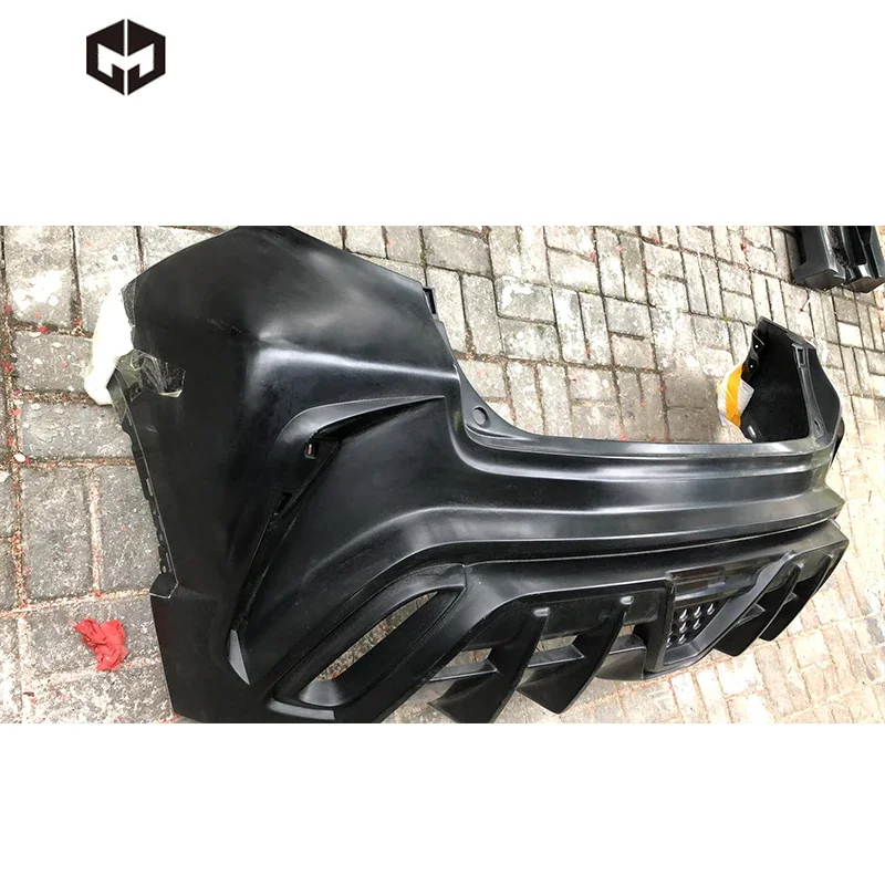 Карбоновые бамперы Portion боковые юбки комплект кузова в стиле Glanzen для TOYOTA CHR