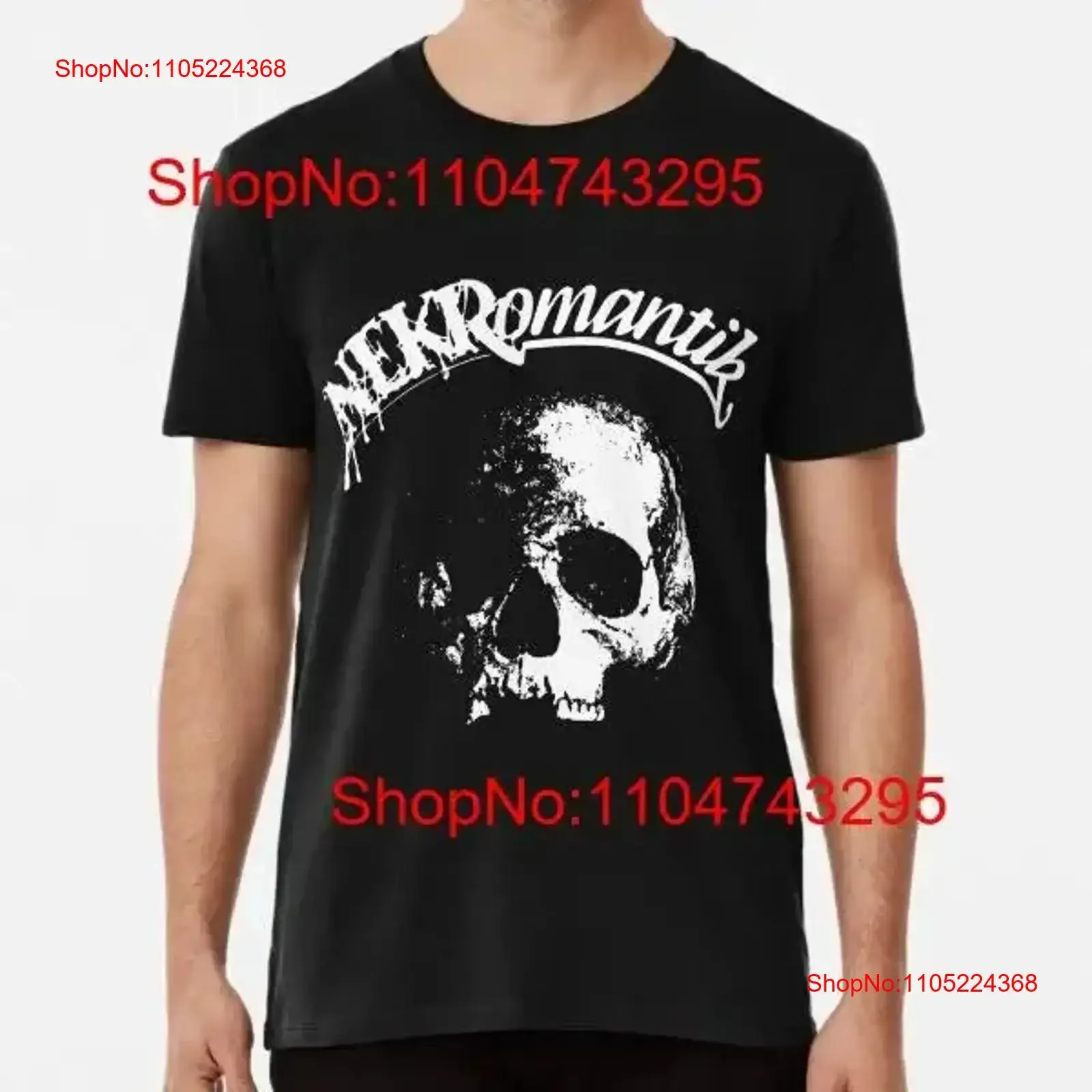 Фото ФУТБОЛКА NEKROMANTIK CLASSIC PREMIUM, размеры от S до 3XL, СДЕЛАНО В США, винтажная, дышащая, мягкая, универсальная, уличная, винтажная №1