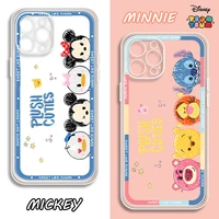 mickey minnie disney anime phone case for iphone 11 12 13 pro max mini 6 6s 7 8 plus x xr xs max se2020 soft silicone funda back
