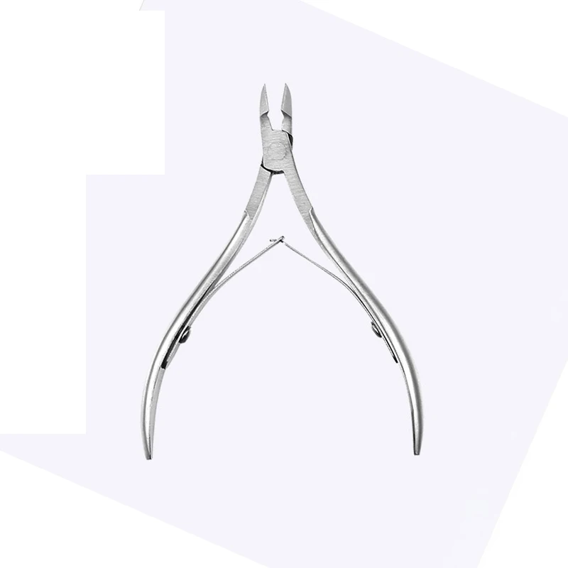 Stainless Steel Cuticle Nipper Professional Remover Scissors Finger Care Manicure Nail Clipper Dead Skin Tools