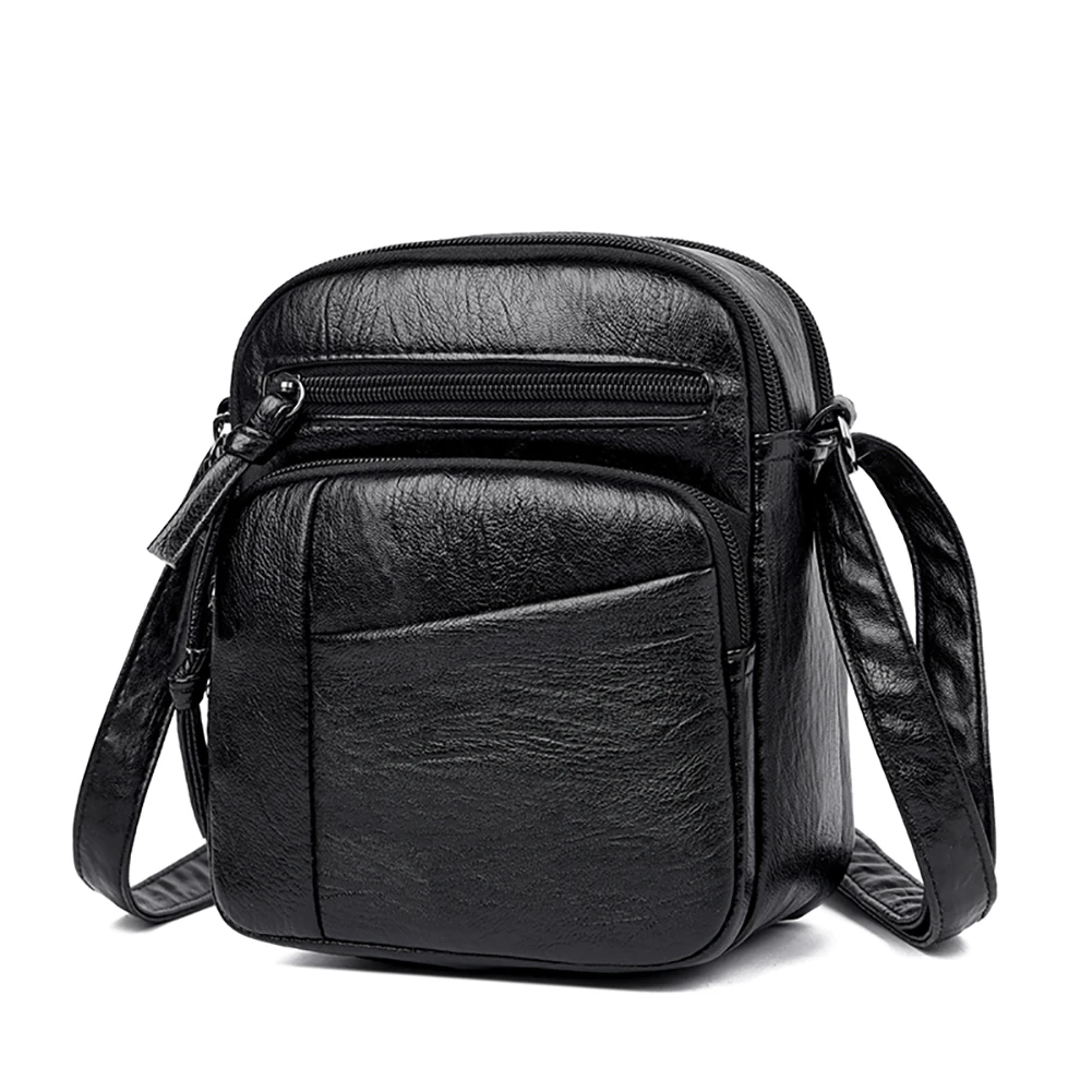 

Fashion Crossbody Handbag Leather Casual Shoulder Bags Small Tote Handle Bags for Outdoor Business Traveling