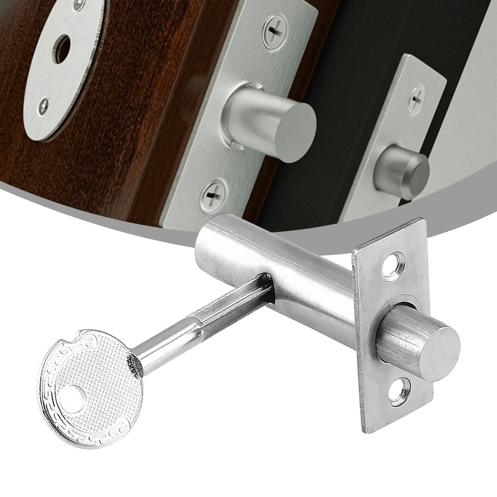 Дверной замок из нержавеющей стали невидимый с отверстием для доступа к двери