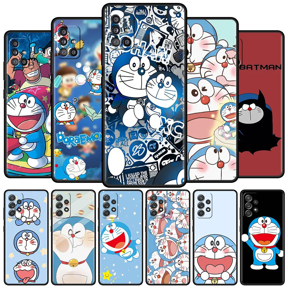 

Black Estuche Case For Samsung Galaxy A52 A51 A72 A71 A22 A12 A21s A50 SmartPhone A32 A31 Celular Funda Doraemon Tinker Bell