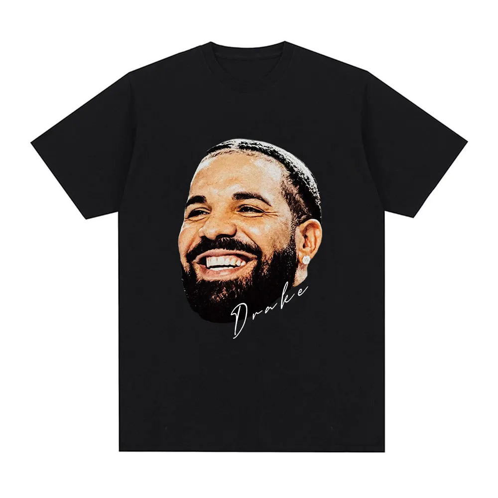 

Hip Hop Rapper Drake Graphic T Shirt Men Vintage Gothic Oversized Short Sleeve T-shirt Casual Cotton T-shirts Unisex Streetwear