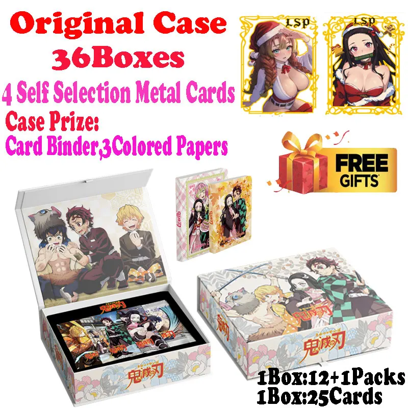 Новейший чехол 2024 оптовая продажа Oumeng карта убийцы демонов Shinobu японское аниме