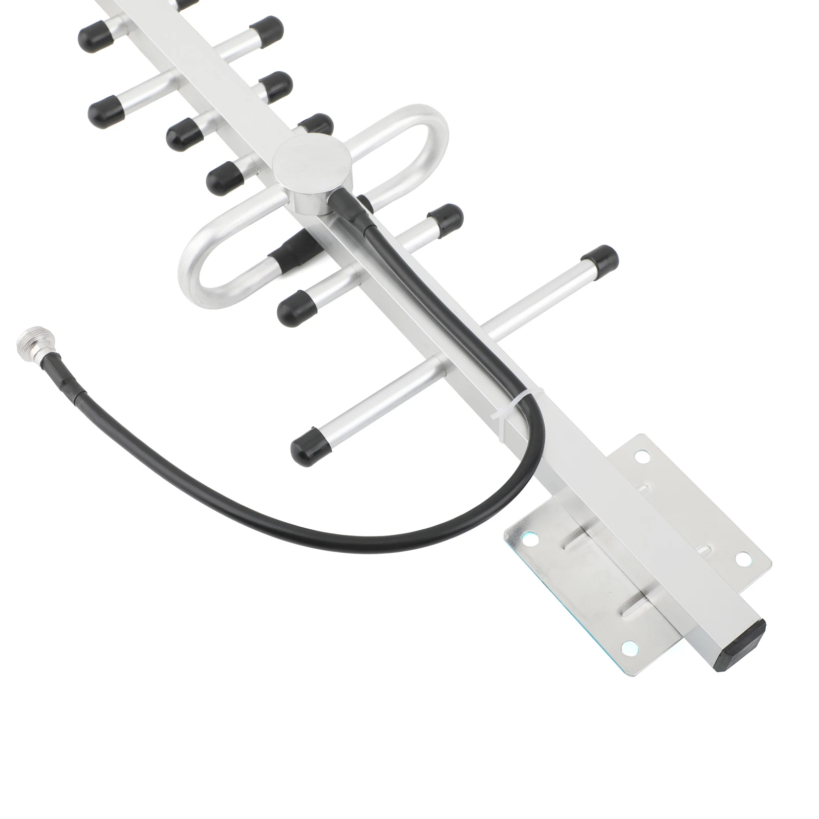 Фото Антенна Yagi 4G 19 дБи, 698-2700 МГц, с разъемом N Female, для наружного использования, с кабелем длиной 30 м, комплект для мобильного репитера GSM UMTS LTE. №2