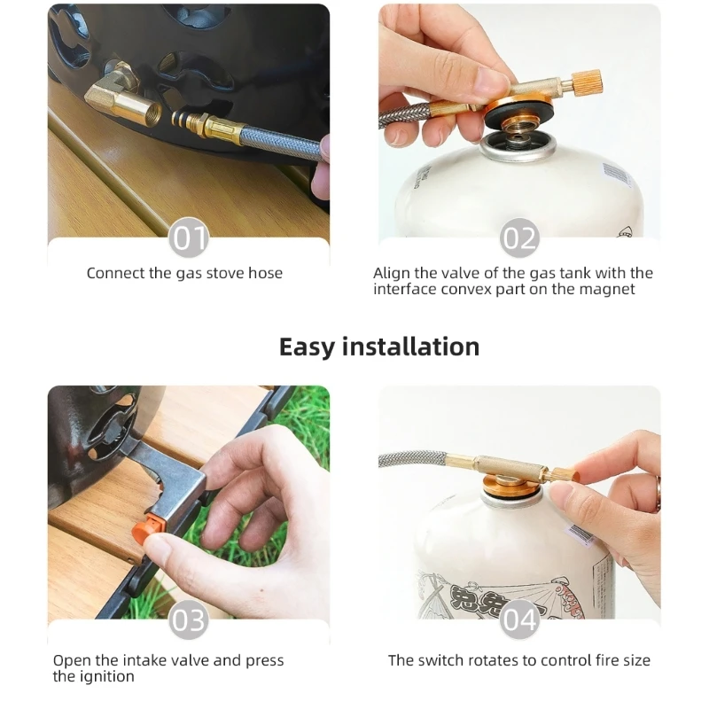 652D складные газовые горелки для кемпинга походная газовая плита 21800 Вт