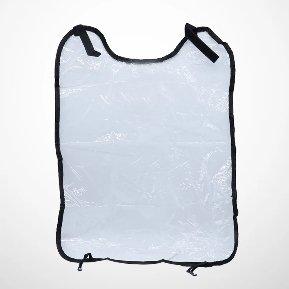 Защитный чехол для сиденья, прозрачные накладки на заднюю панель автомобиля, защита от ударов ногами, защита от ударов ногами для детей