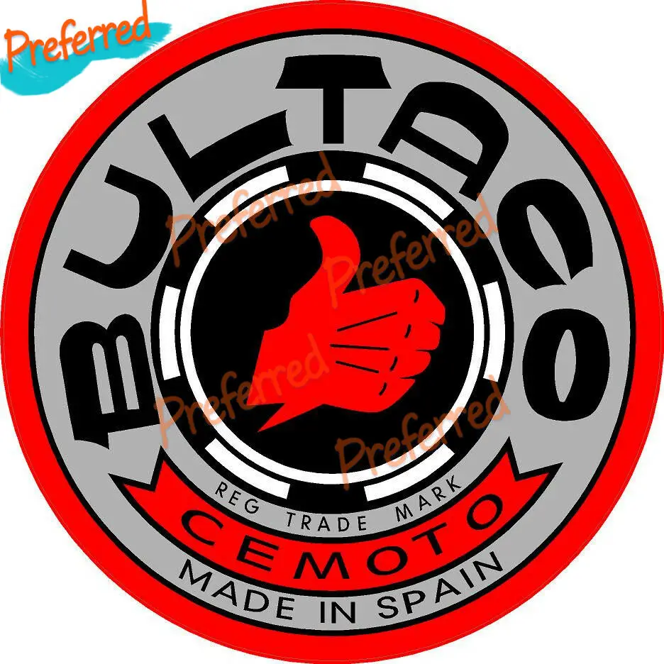 

High Quality Racing Stickers for Bultaco Cemoto Motorcycle Motorbike Scooter Decal Sticker Fully Laminated