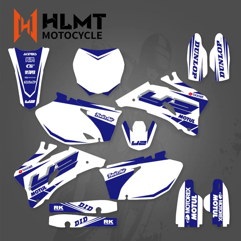 HLMT Graphics & Backgrounds Decal Kits For Yamaha YZ250F YZ450F 2006 2007 2008 2009 YZ 250F 450F YZ250 YZ450 F