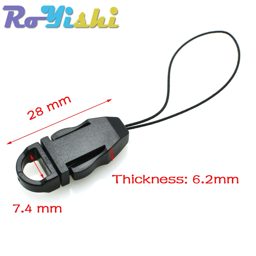 Набор из 10 пряжек RoYishi для брелоков