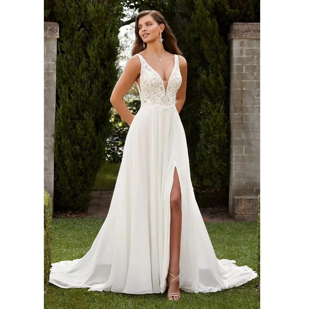 

Best Selling Bridal Dresses 2023 Wedding Party Dress for Woman Robe Bride Women Suitable Request Weddding Brides Evening Women's
