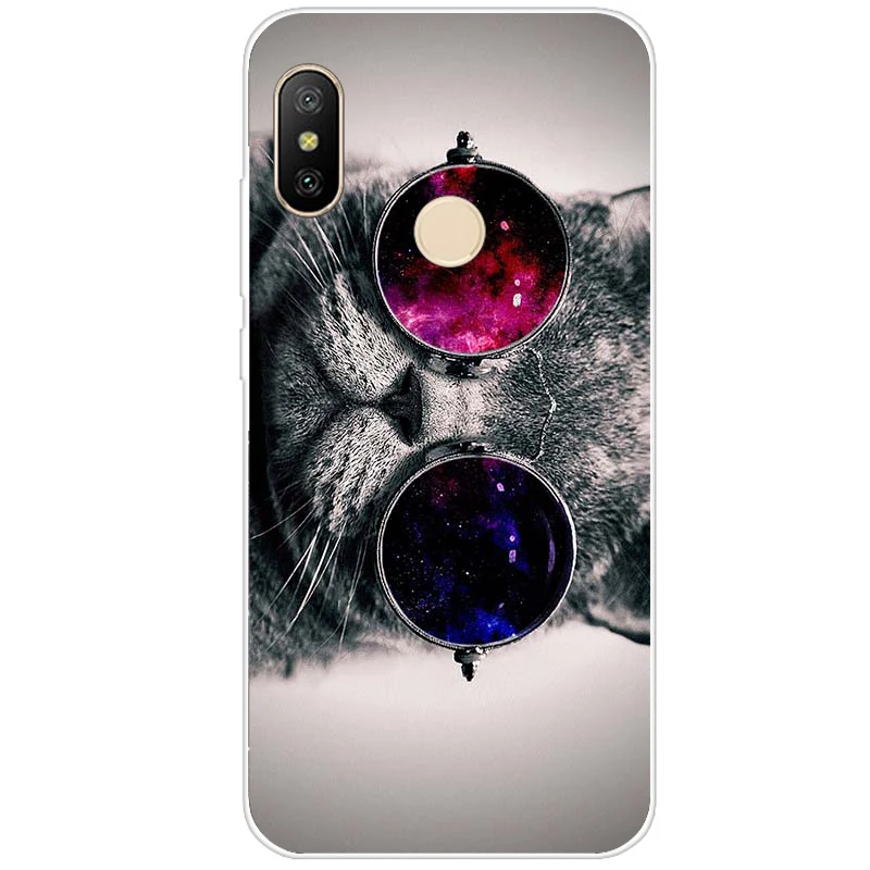 silicon case For xiaomi MI A2 LITE Case Full Protection Soft tpu Back Cover Phone Cases Xiomi bumper Coque