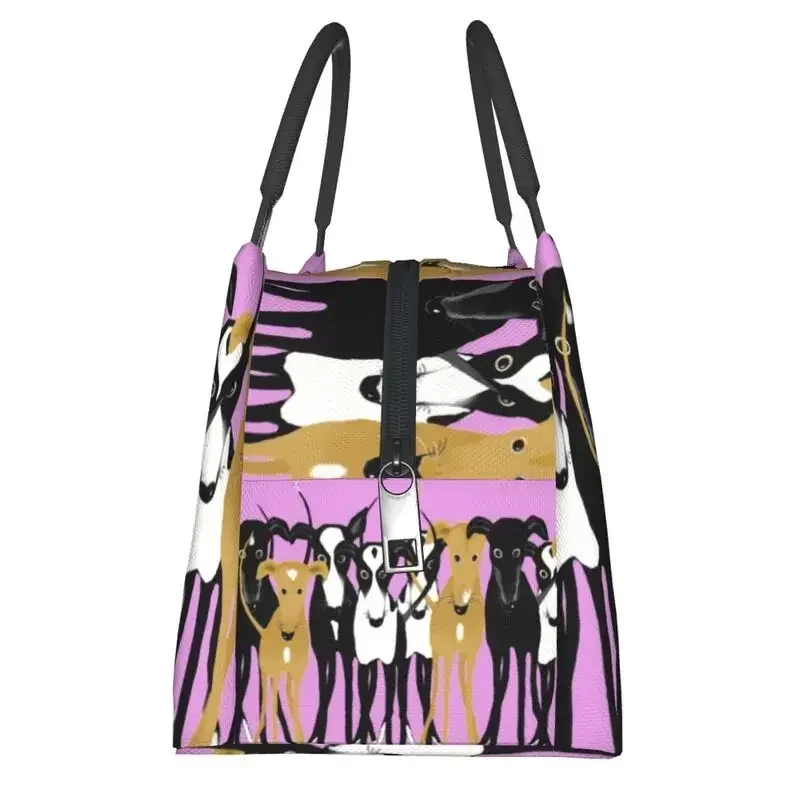 Герметичная сумка для ланча Greyhound женщин теплоизолированная Сумочка еды пикника