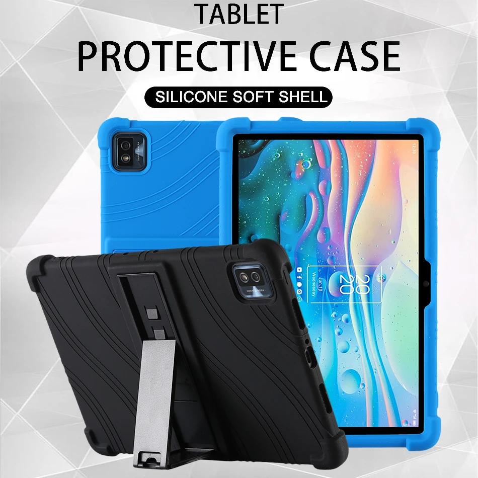 

FOR TCL TAB 10s 9080G（2021) Case KickStand Tablet Cover TCL 10 9081X 10.1inch Tablets Case Soft Silicon Protect Shell