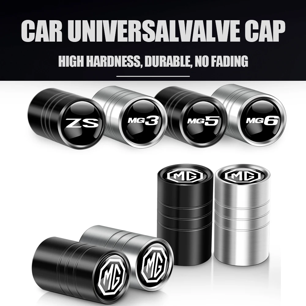 

Car Styling Wheel Tire Valve Caps Cover Dust-proof Accessories for MG ZS GS 5 Gundam 350 Parts TF GT 6